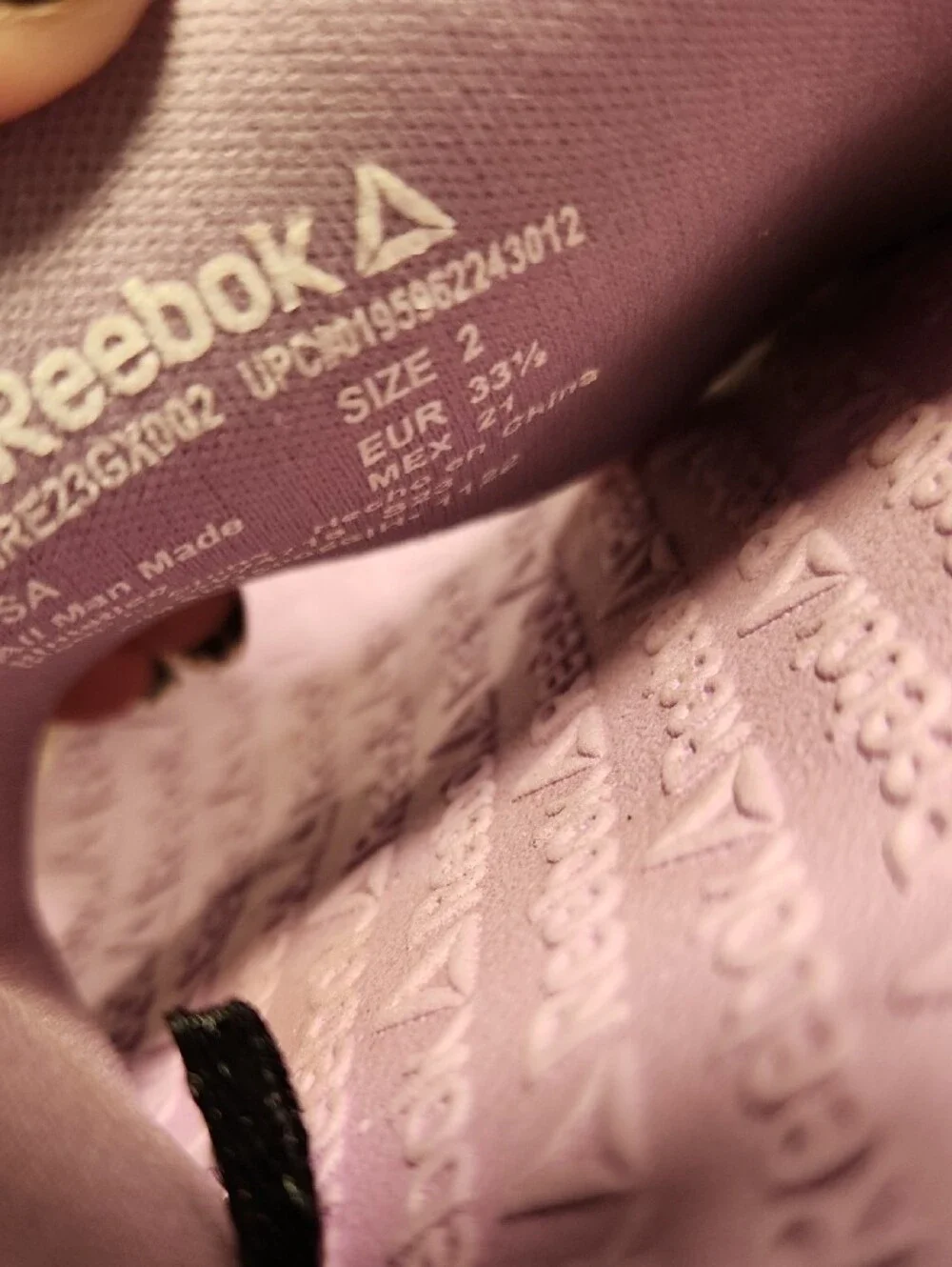$3/Bundled- Reebok Light Lavender Slide Sandals